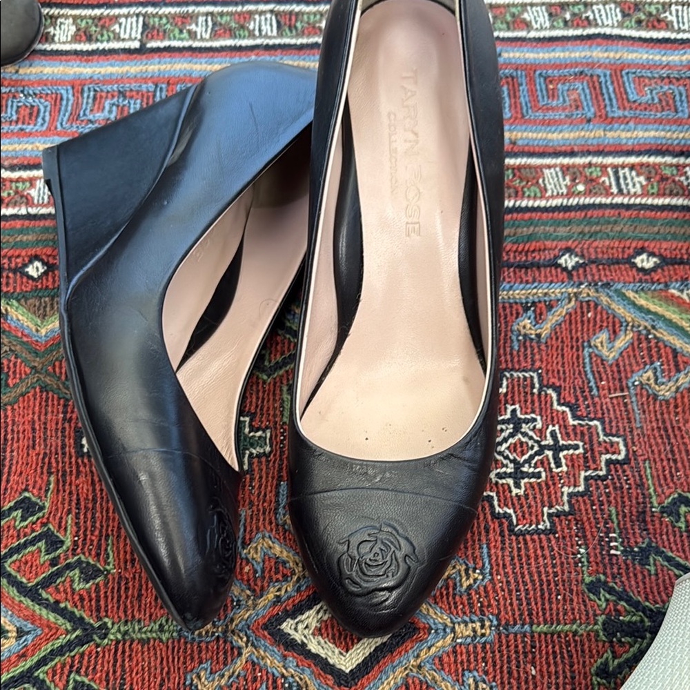 Black Wedge Shoes